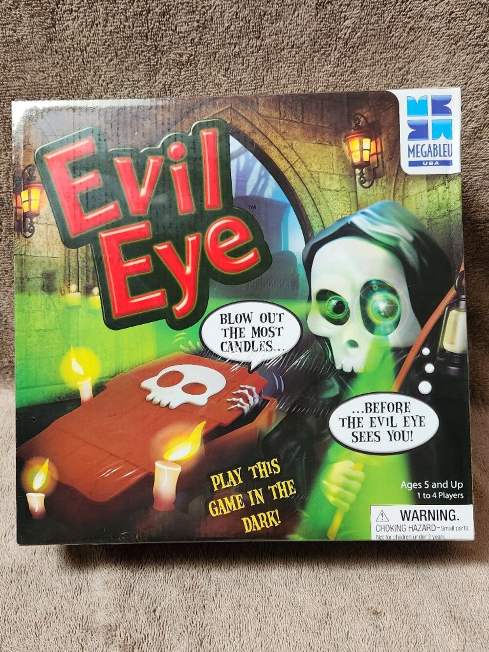 EVIL EYE - Play in the Dark Children's Game - NEW